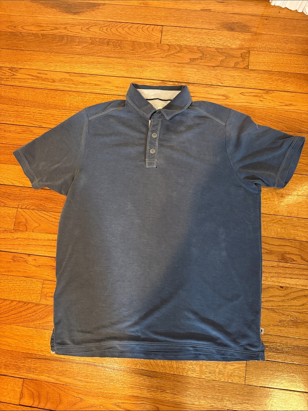 Tommy Bahama Men's Classic Blue Polo Shirt - Casual Short Sleeve